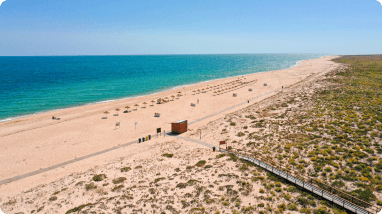 Praia Deserta - Imagem Mobile | Animaris